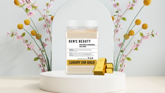 Gen'C Béauty Anti-Aging & Antioxidant Luxury 24K Gold Jelly Mask